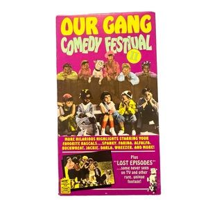 Vintage/Retro VHS Tape: “The Little Rascals—Our Gang: Comedy Festival.”